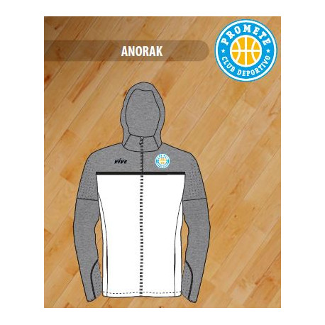 Anorak oficial del Club Deportivo Promete