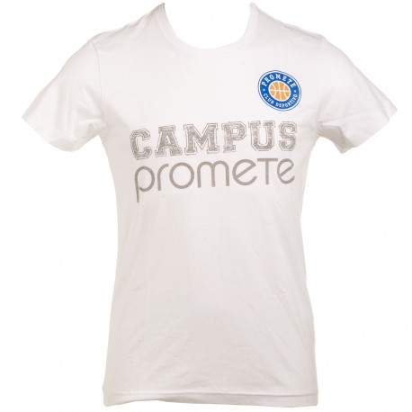 Camiseta de algodón del Campus Promete